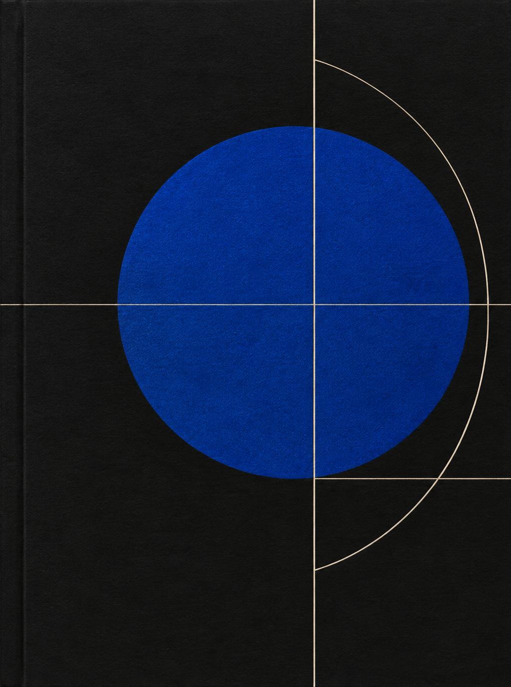 Abstract black and cobalt cover for Better Decisions